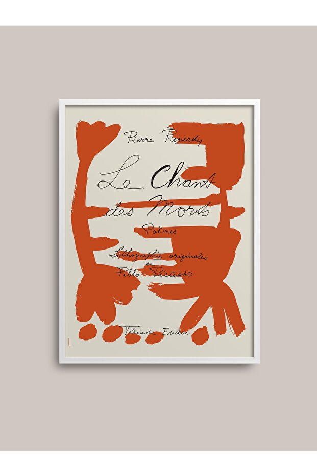 Single Table with White Laminated Frame Tk/018 - 2