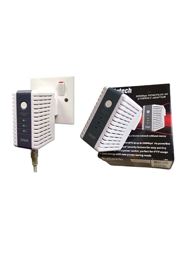 Hl110e 200mbps Homeplug Av Ethernet Adaptör (tekli) - 1