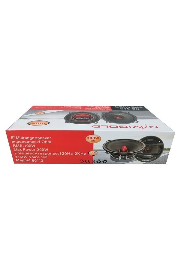 Ng 525 300 Watt 100 Watt Rms 13cm 4 Yoolu Profesyonel Midrange Hoparlör 2 Adet Kapaklıdır - 5