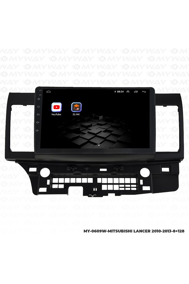 MİTSUBİSHİ LANCER ANDROİD 12 Uyumlu  MULTİMEDYA CARPLAY 4GB RAM+64GB HDD NAVİGASYON EKRAN - 6