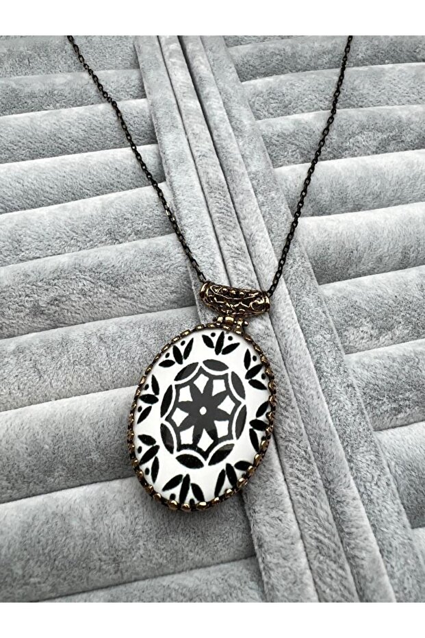 Bronze Women's Necklace 70 Cm