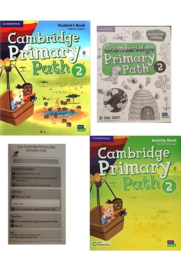 Cambridge Primary Path 2 Student's Book With My Creative Journal + Activity Book - 1