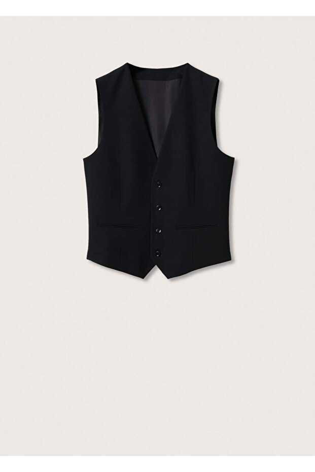 Super Slim Fit Yelek - 3