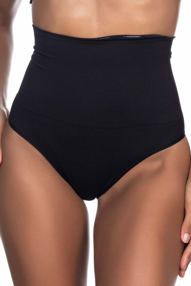 Seamless Double Layer Slip Corset, Reducing 1 Size - 1