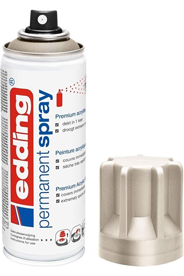 Permanent Akrilik Sprey 200ml Champagne Gold - 2