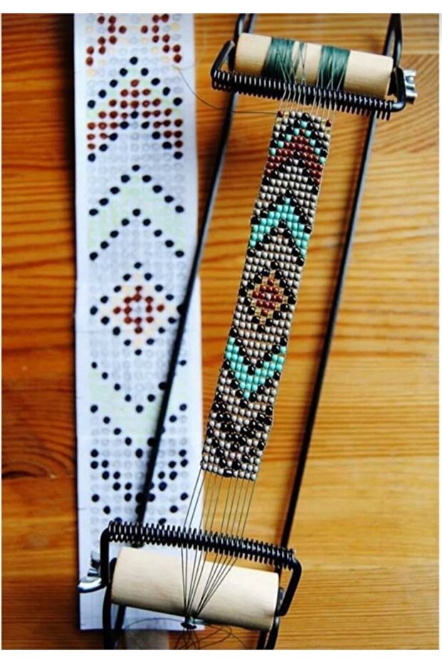 Beaded Loom - Made of Durable High-Quality Metal, Unbreakable