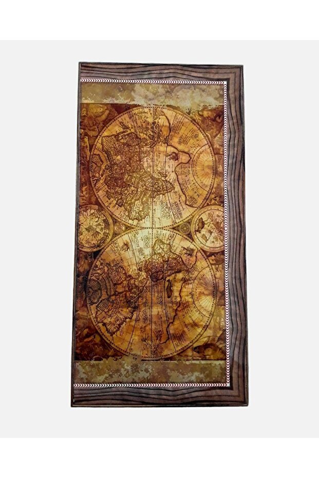 Small World Map Backgammon - 2