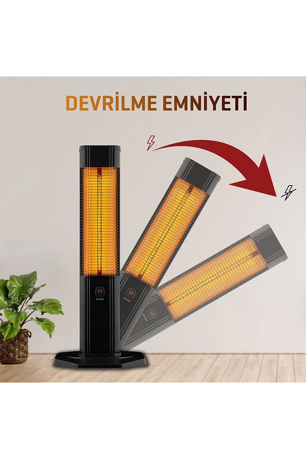 Lxv 2500-vr Karbon Isıtıcı Kumandalı 2500w - 7