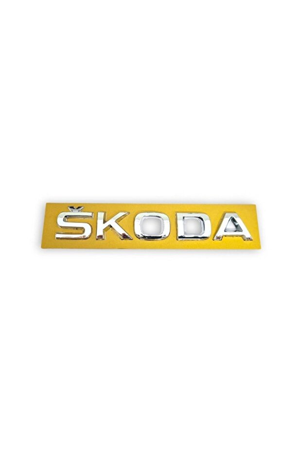 Skoda Superb 2 With Makeup 2014-2015 Rear Tailgate Skoda Brand Lettering 5ja853687