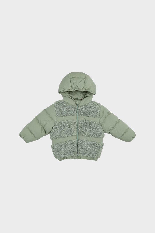 Baby Girl Green Coat 22fw0bg2722