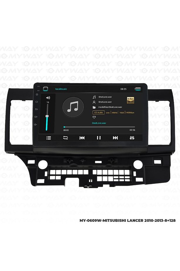 MİTSUBİSHİ LANCER ANDROİD 12 Uyumlu  MULTİMEDYA CARPLAY 4GB RAM+64GB HDD NAVİGASYON EKRAN - 3