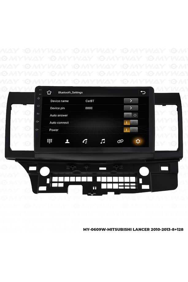 MİTSUBİSHİ LANCER ANDROİD 12 Uyumlu  MULTİMEDYA CARPLAY 4GB RAM+64GB HDD NAVİGASYON EKRAN - 4
