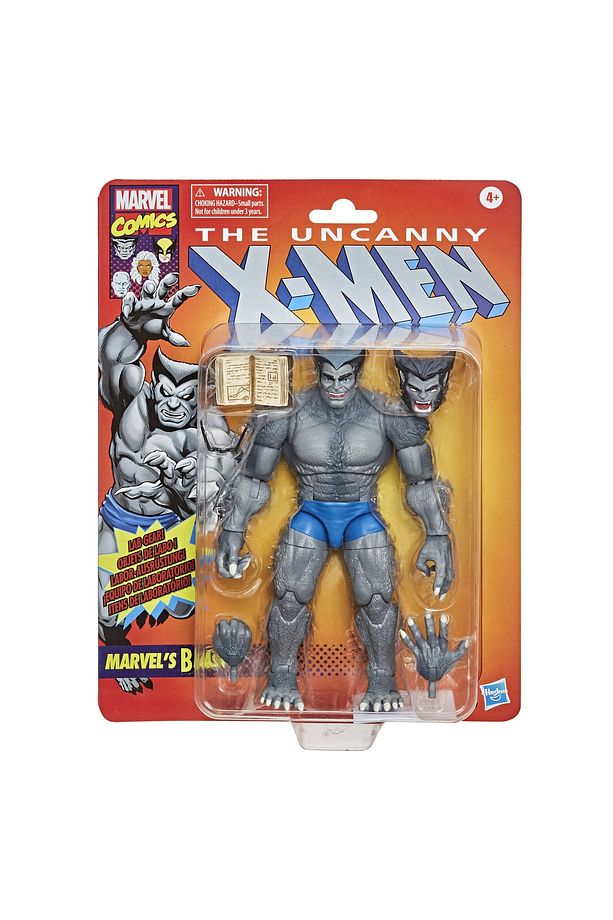 Marka: Marvel Legends Series X- Men Beast Retro Collection Figure - 1