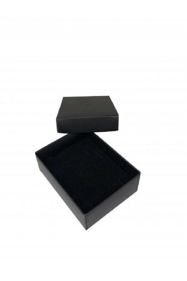 Set Kutusu Karton Siyah 40 Adet (kolye Yüzük Küpe Kutusu) - 1