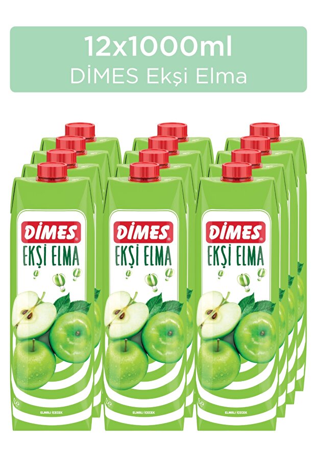 Ekşi Elma Içeceği 1000 Ml - 12 Adet - 1