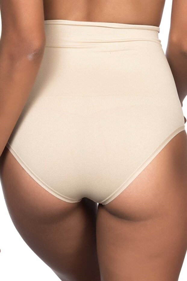 Seamless Double Layer Slip Corset, Reducing 1 Size - 1