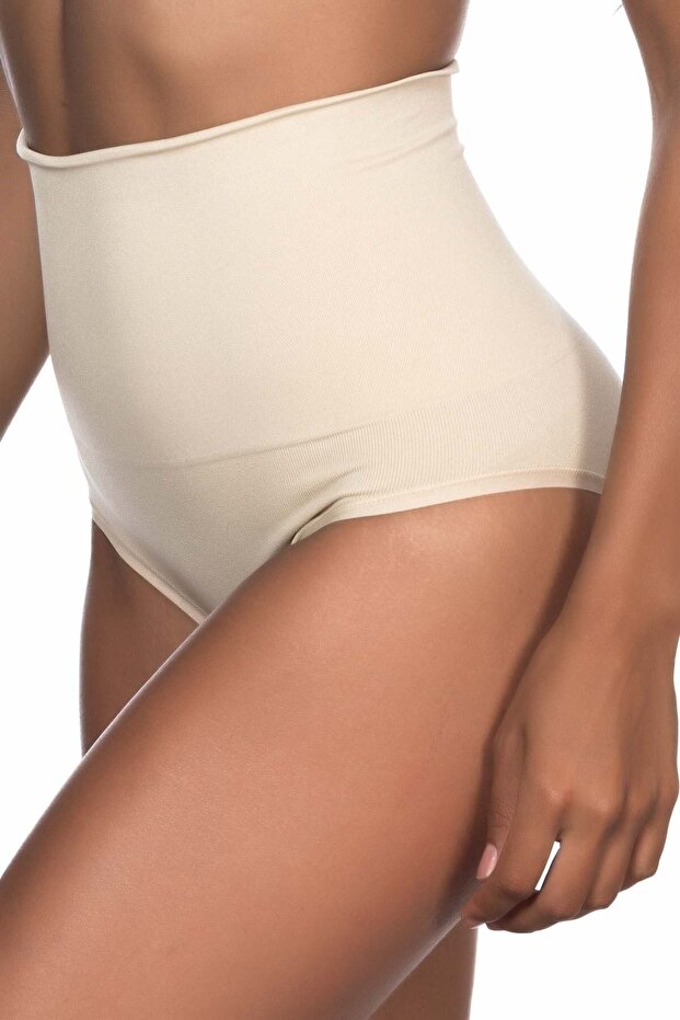 Seamless Double Layer Slip Corset, Reducing 1 Size - 3