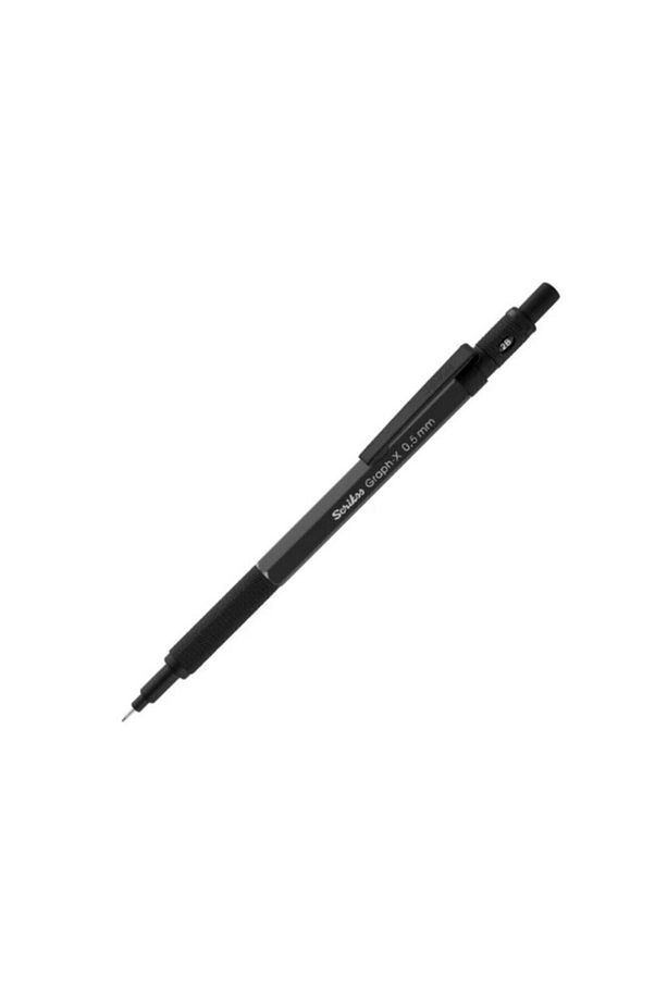 Graph-x Metal Versatil Kalem 0.5 Mat Siyah - 1