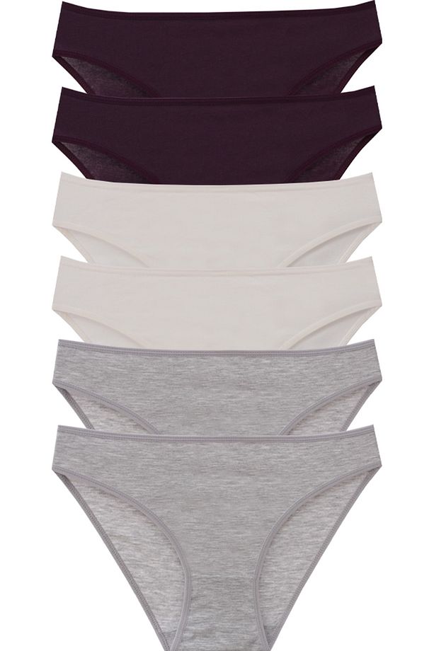 6''lı Pamuklu Basic Külot - 1
