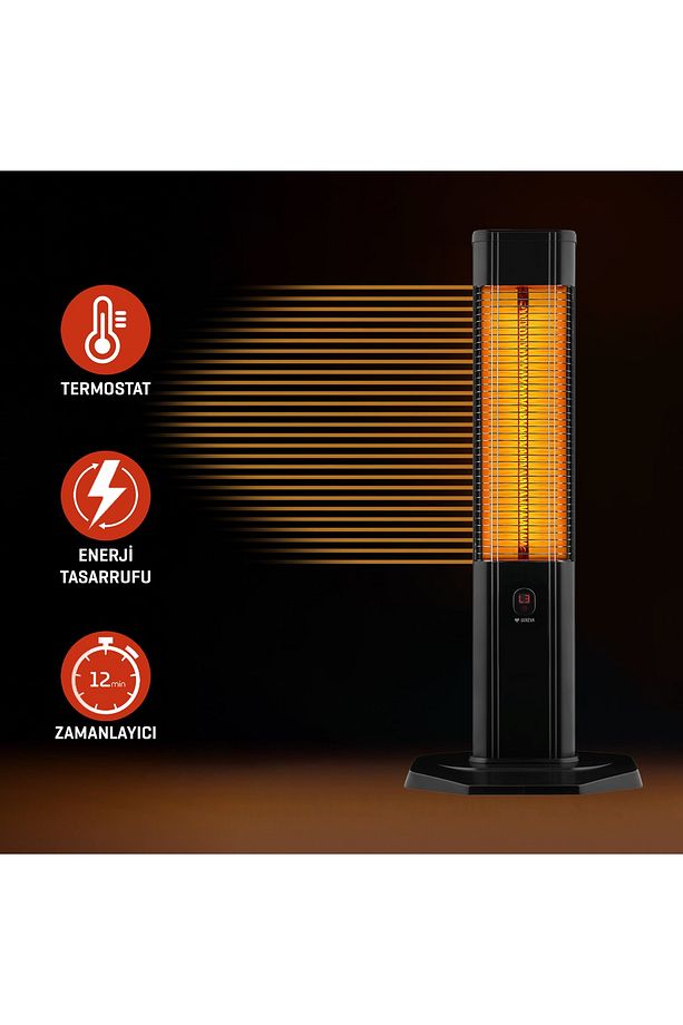 Lxv 2500-vr Karbon Isıtıcı Kumandalı 2500w - 4