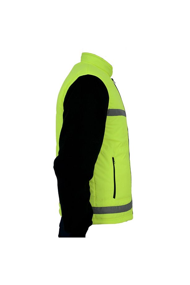 Çıkma Kollu Polar Yelek Mont - 4