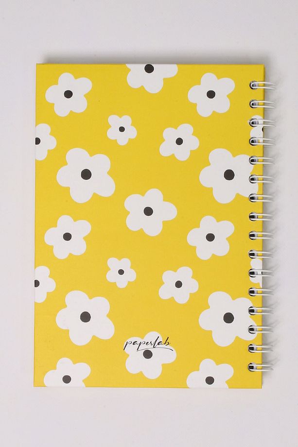 A5 Spiralli Kareli Sert Kapak Defter - 1