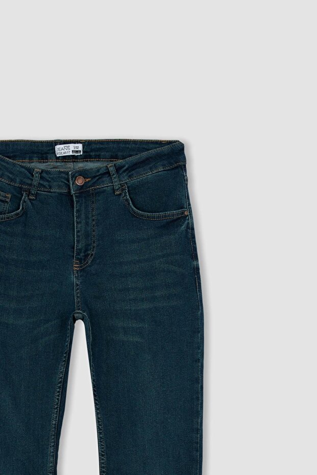 Sergio Regular Fit Normal Bel Boru Paça Jean Pantolon - 8