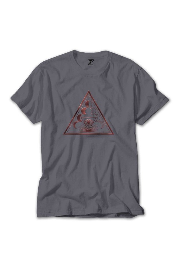 Lotus 2 Gray T-Shirt