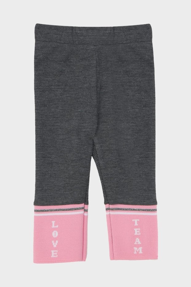 Baby Girl Anthracite Tights 22fw0bg2232