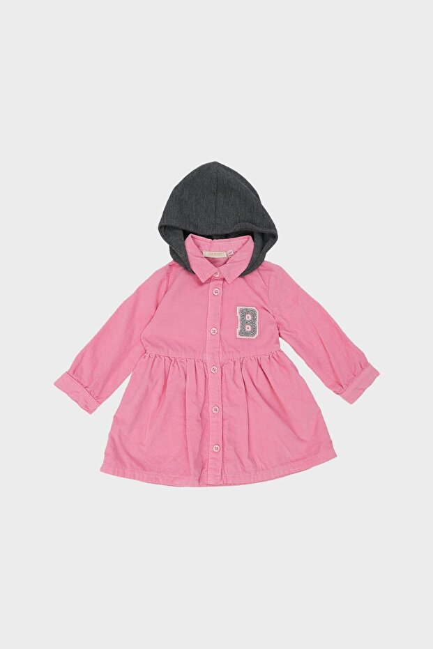 Kız Bebek Pembe Elbise 22fw0bg2907
