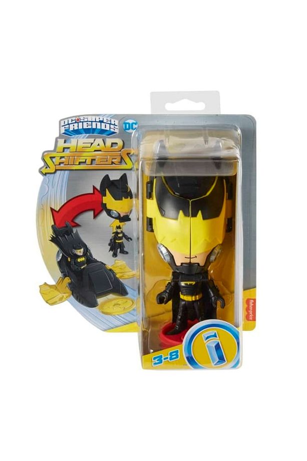 Dc Super Friends Head Shifters Hgx78-hgx93 Batman Sarı - 1