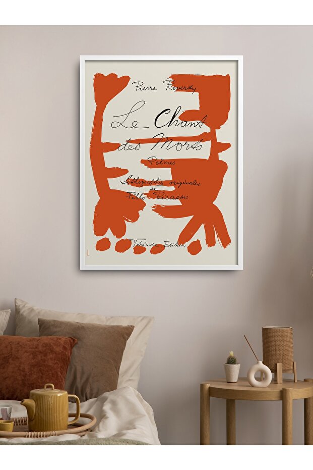 Single Table with White Laminated Frame Tk/018 - 1