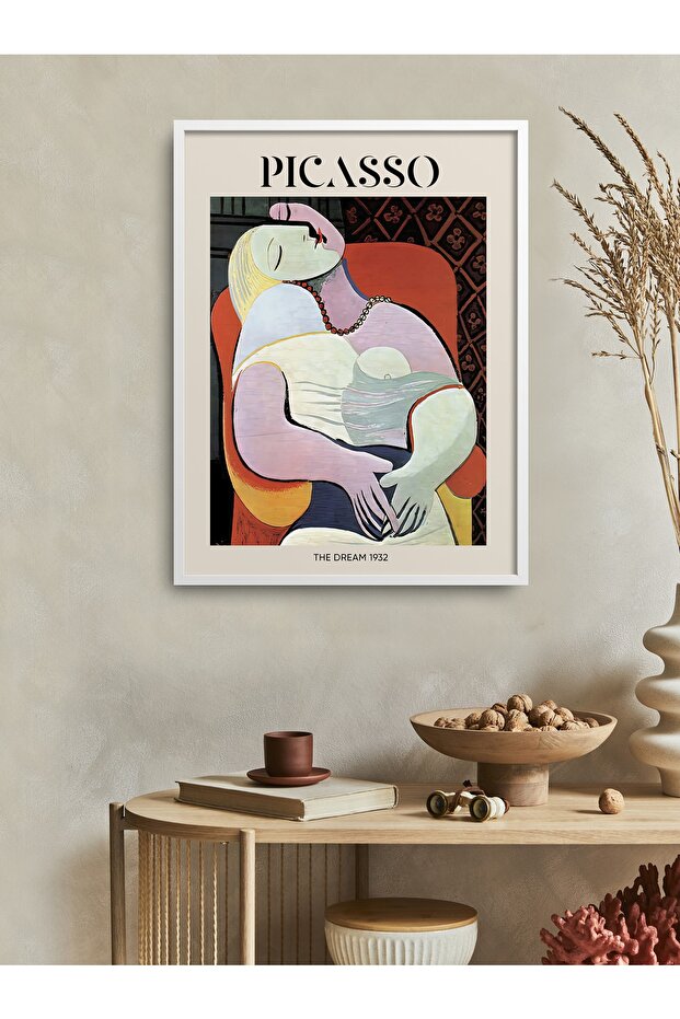 Single Table with White Laminated Frame Tk/021 - 1