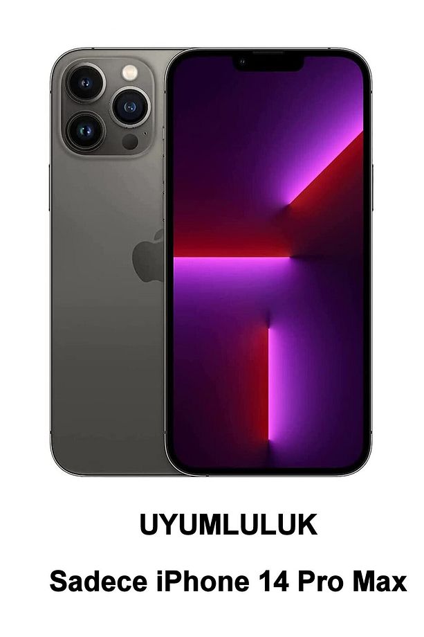 [2 Adet] Iphone 14 Pro Max Privacy Hayalet Ekran Koruyucu Tam Kaplayan 5d Gizlilik Filtreli Koruma - 3