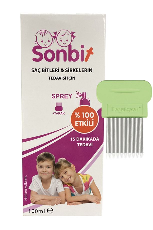Saç Biti Ve Sirkeleri Için Bit Spreyi 100 Ml (çelik Tarak Hediyeli) - 1