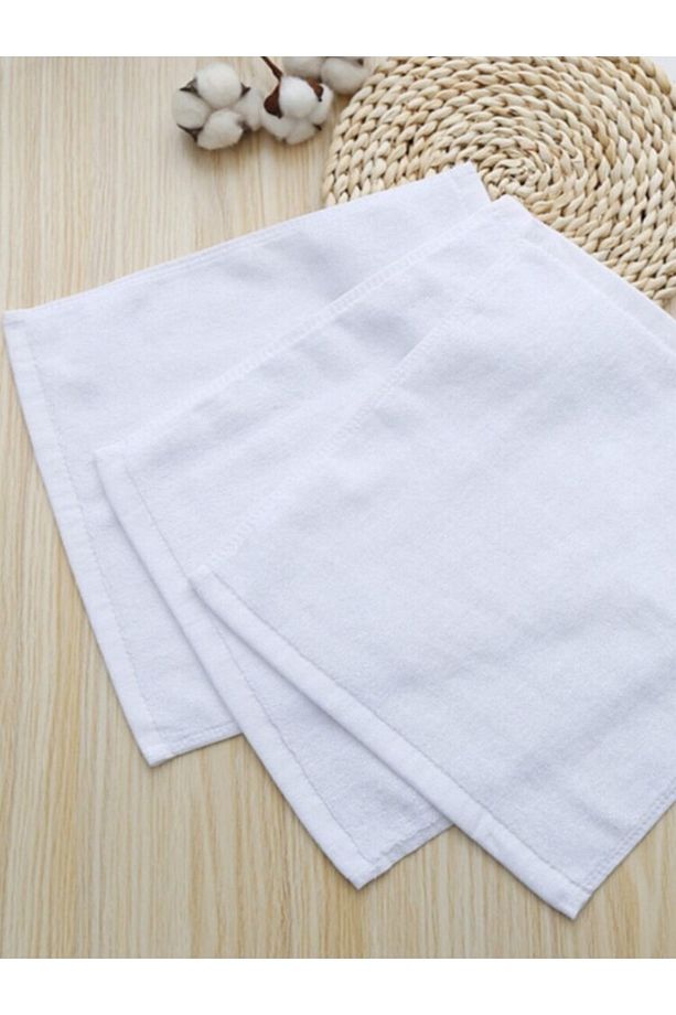 6 Adet Kurulama El Bezi Toz Bezi Mutfak Havlusu Seyahat Havlusu 30x30 Cm - 7