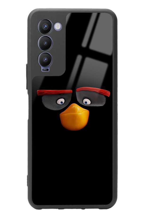 Tecno Camon 18 Black Design Glossy Phone Case