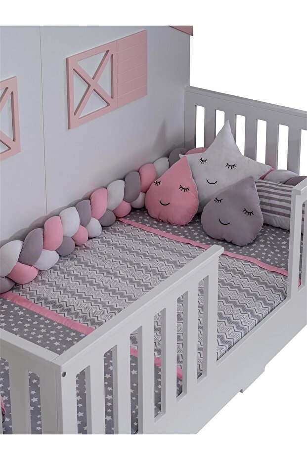 Satürn Kenar Koruma Ve Örgü Seti Pembe - 1