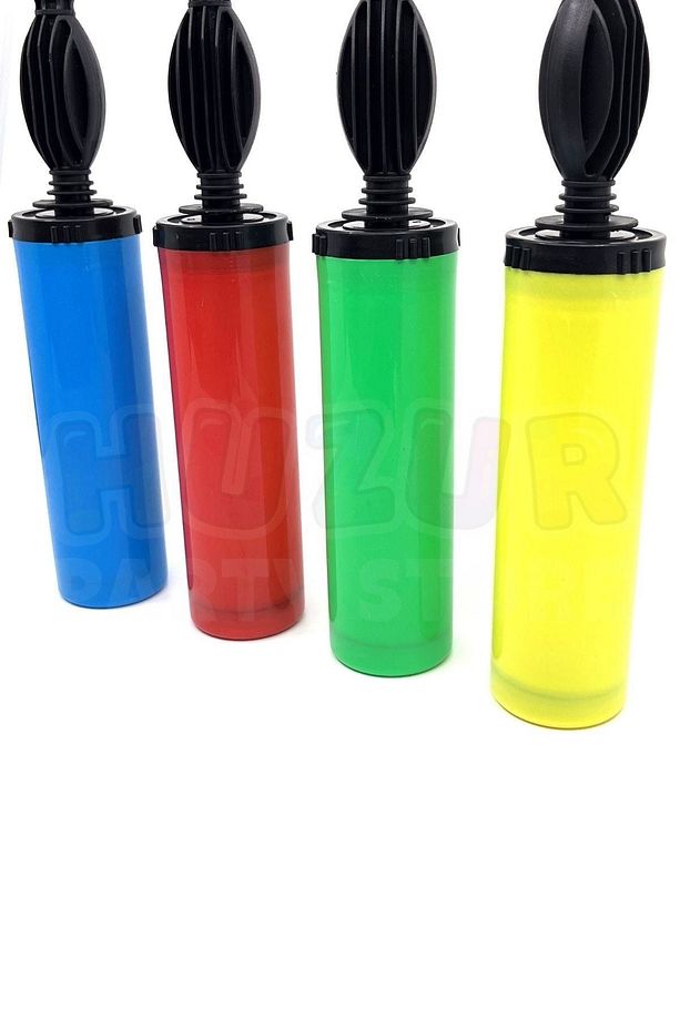 Hızlı Balon Şişirme Pompası 1 Adet Deluxe Model Çift Yönlü Hava Basan Pompalayan Büyük Boy Aparat - 5