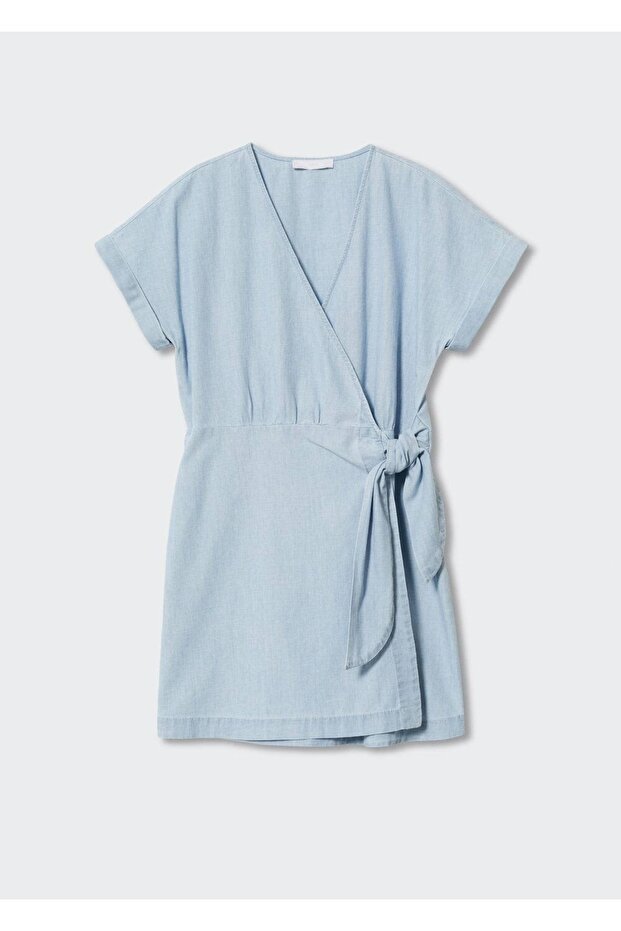 Fiyonklu Anvelop Elbise - 3