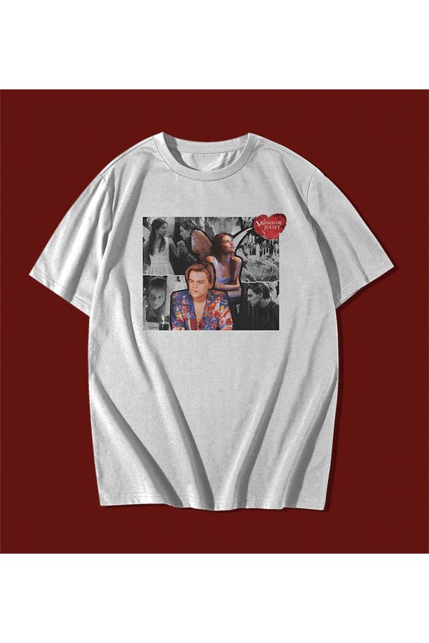 Romeo + Juliet Film William Shakespeare Scenes White T-shirt T-shirt Tee