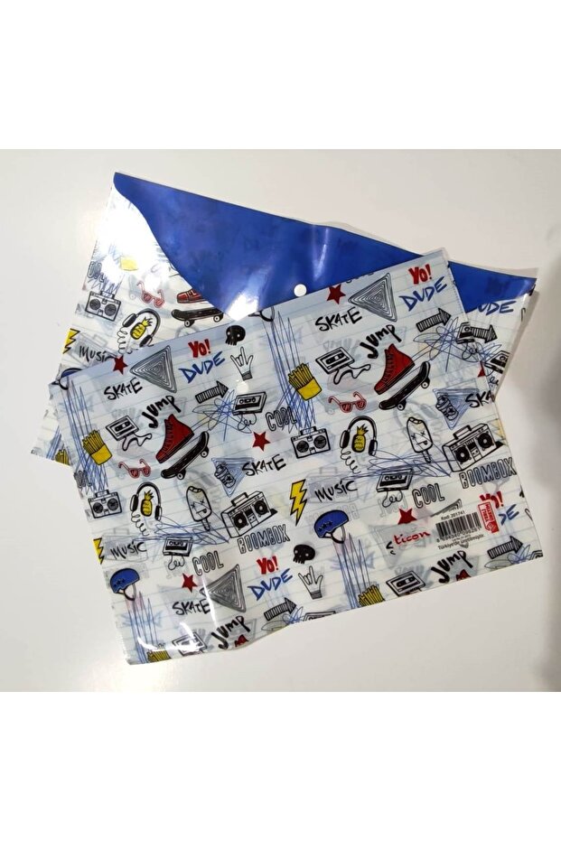 ملف مغلف منقوش 2 قطعة - 3