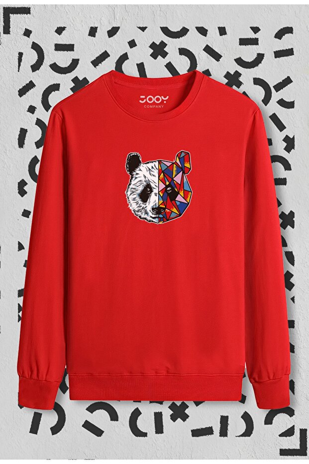 Tokyo Panda Printed Crew Neck Sweatshirt