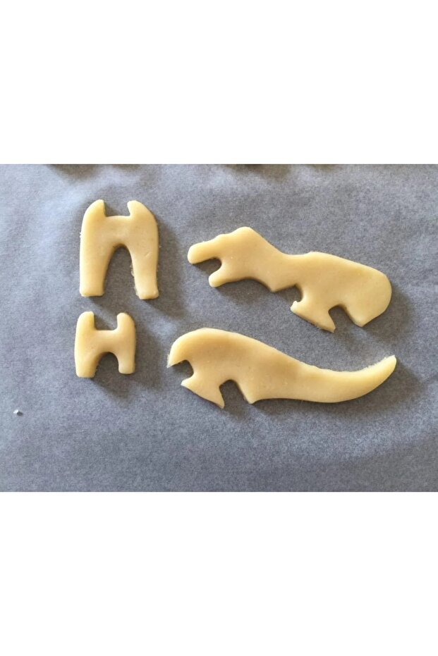 مجموعة قوالب البسكويت ثلاثية الأبعاد من تي ريكس - 2