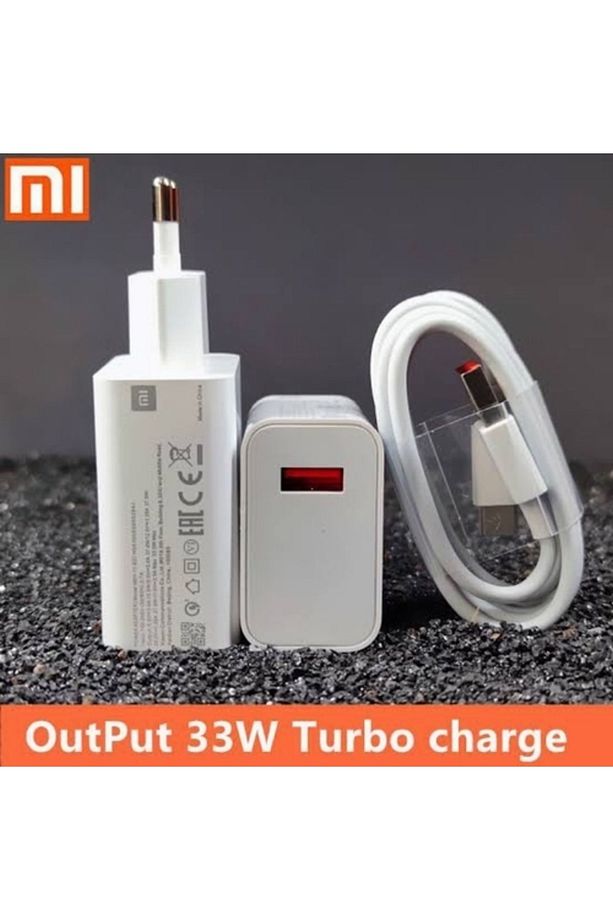 Orjinal Xiaomi 33w 5a Hızlı Şarj Cihazı Ve Type-c Kablo Note 8 8 Pro Red Mı8 Mı9 9t - 6