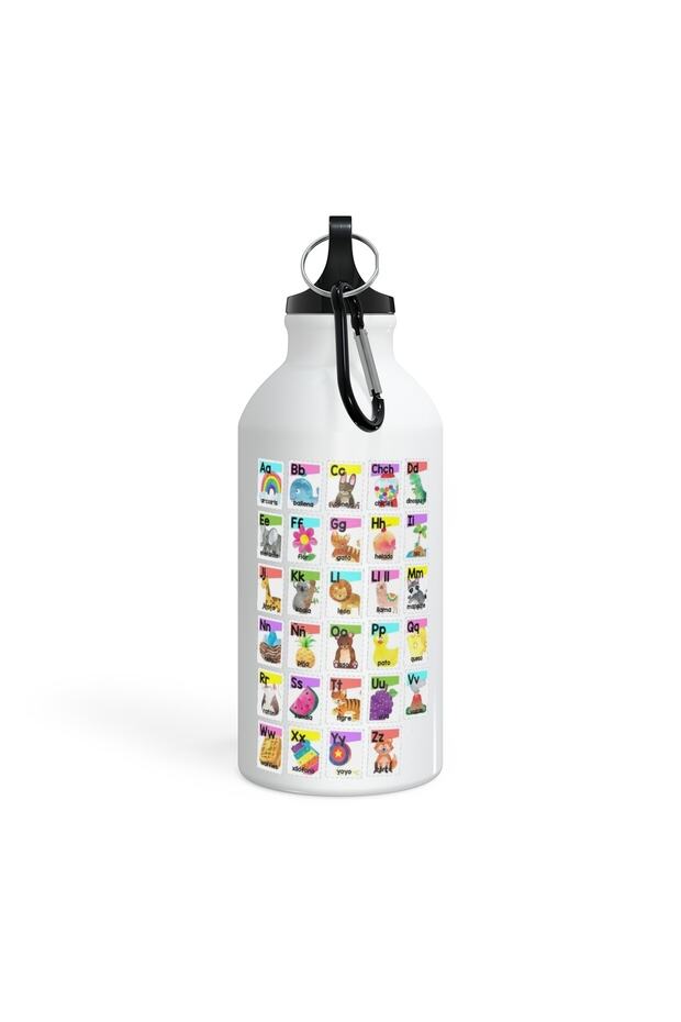 English Words Water Bottle & Water Bottle