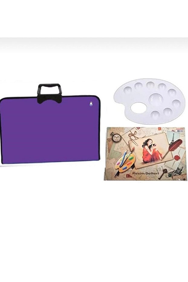 Pro-art 37x54 Cm Project Picture Bag with Campaign - Purple