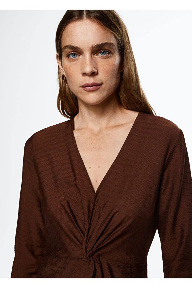 Rochie maro de damă - 7