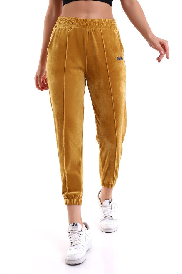 Kadife Eşofman Jogger - 5