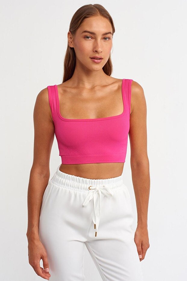 Askılı Crop Top - 1